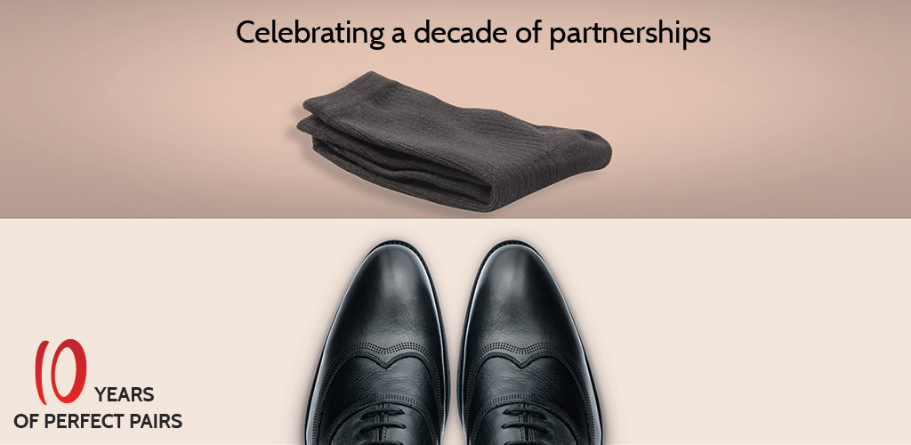 Image: PayFast celebrates 10 years of Perfect Pairs - PayFast goes with your business like shoes go with socks.