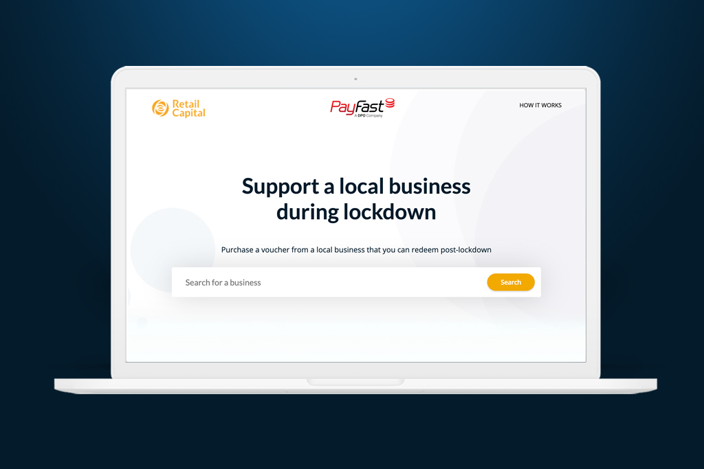 voucher platform to help businesses during COVID-19 lockdown