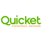 Quicket logo, get paid online with PayFast